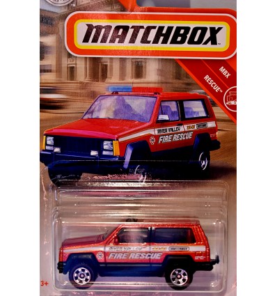 Matchbox - Jeep Cherokee Fire Chief