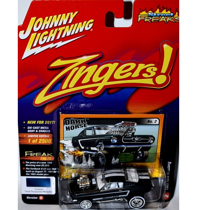 Johnny Lightning Street Freaks - Zingers - 1965 Ford Mustang 2+2 Fastback