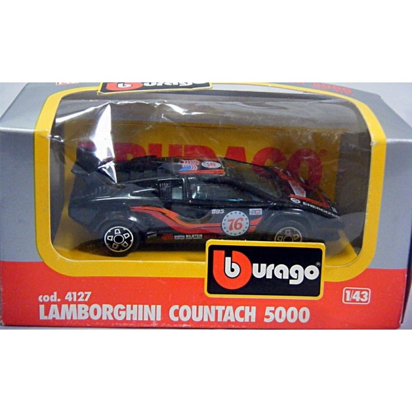 Lamborghini Countach cod.4137 BURAGO 1:43 voiture miniature Diecast -  Juguetes Reciclados