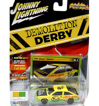 Johnny Lightning Street Freaks - Demolition Derby - 1981 Chevrolet Citation