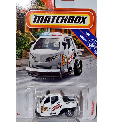 Matchbox - Police Parking Meter Patrol Vehicle
