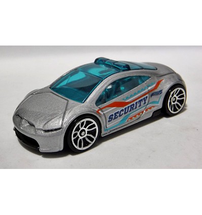 Hot Wheels Mitusubishi Eclipse Security Car