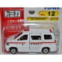 Tomica - Nissan Paramedic EMT Ambulance - Japan Only Blistercard
