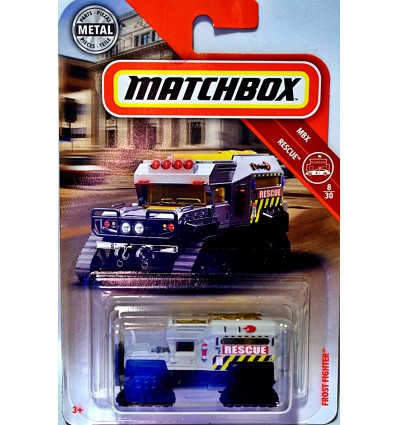 Matchbox - Frost Fighter - Snow Rescue Vehicle