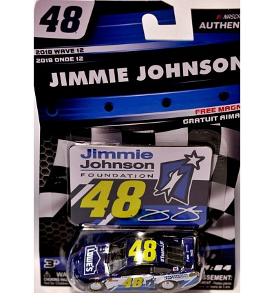 NASCAR Authentics - Hendrick Motorsports Jimmie Johnson Lowes Chevrolet Camaro - Jimmie Johnson Foundation