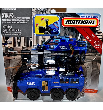 Matchbox Working Rigs - Police SWAT Team Rescue Vehicle