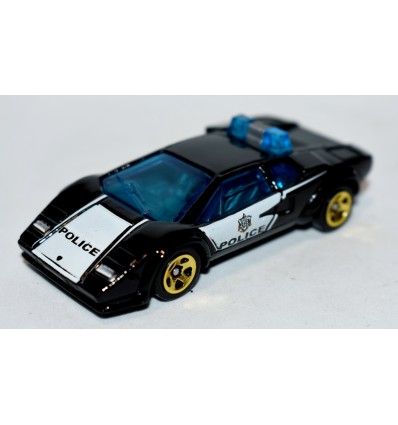 Hot Wheels - Lamborghini Countach Police Patrol Car