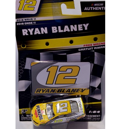NASCAR Authentics - Ryan Blaney Pennzoil Ford Fusion
