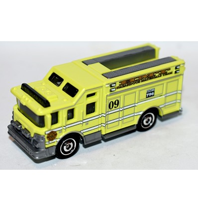 Matchbox Hazard Squad Emergency Response Fire Truck