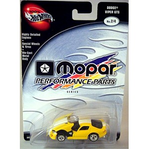Hot Wheels MOPAR Performance Parts Dodge Viper GTS