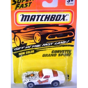 Matchbox Chevrolet Corvette Grand Sport White Widow