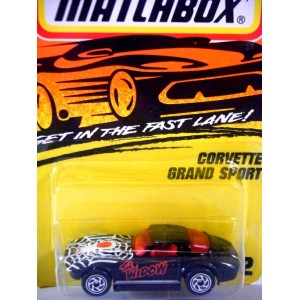 Matchbox Chevrolet Corvette Grand Sport Black Widow