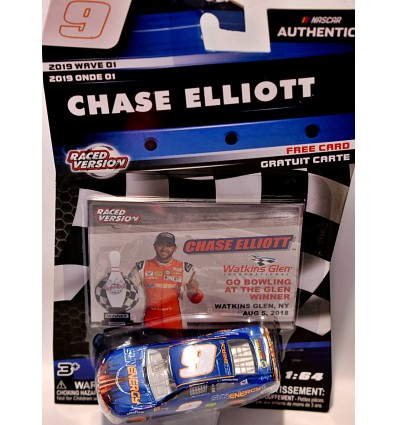Lionel NASCAR Authentics - Chase Elliott Watkins Glen winning Sun Energy Chevrolet Camaro