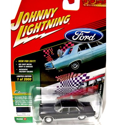 Johnny Lightning R2- Classic Gold - 1966 Ford Fairlane 500