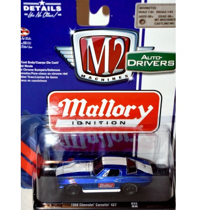 M2 Machines Drivers Mallory 1966 Chevrolet Corvette 427 Coupe