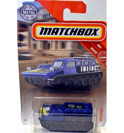 Matchbox - RSQ-18 Tank - Winter Rescue Vehicle