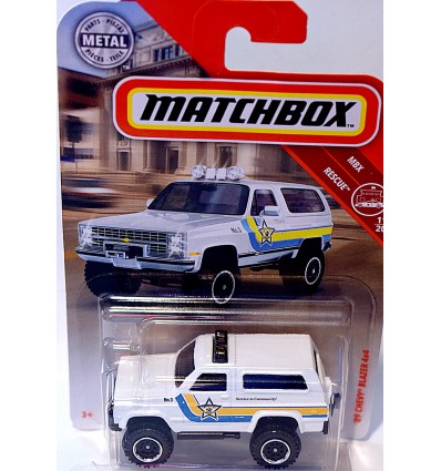 Matchbox - Chevrolet Blazer Police Truck