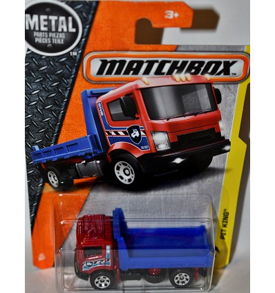 Matchbox Pit King Flatbed Tow Truck