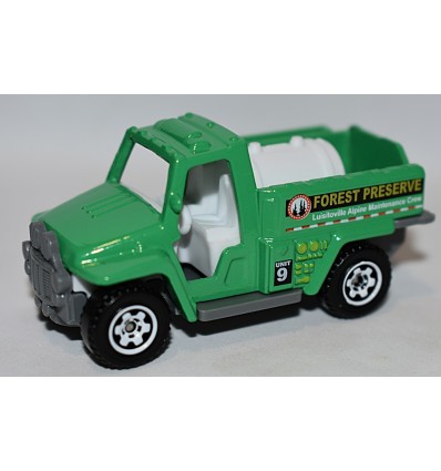 Matchbox - Forest Preserve Alpine Maintenance 4x4 Water Truck