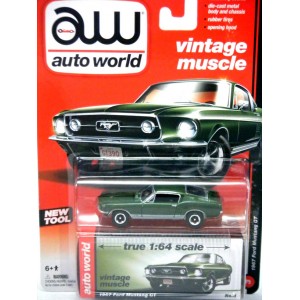 Auto World - Licensed Series - 1967 Ford Mustang GT