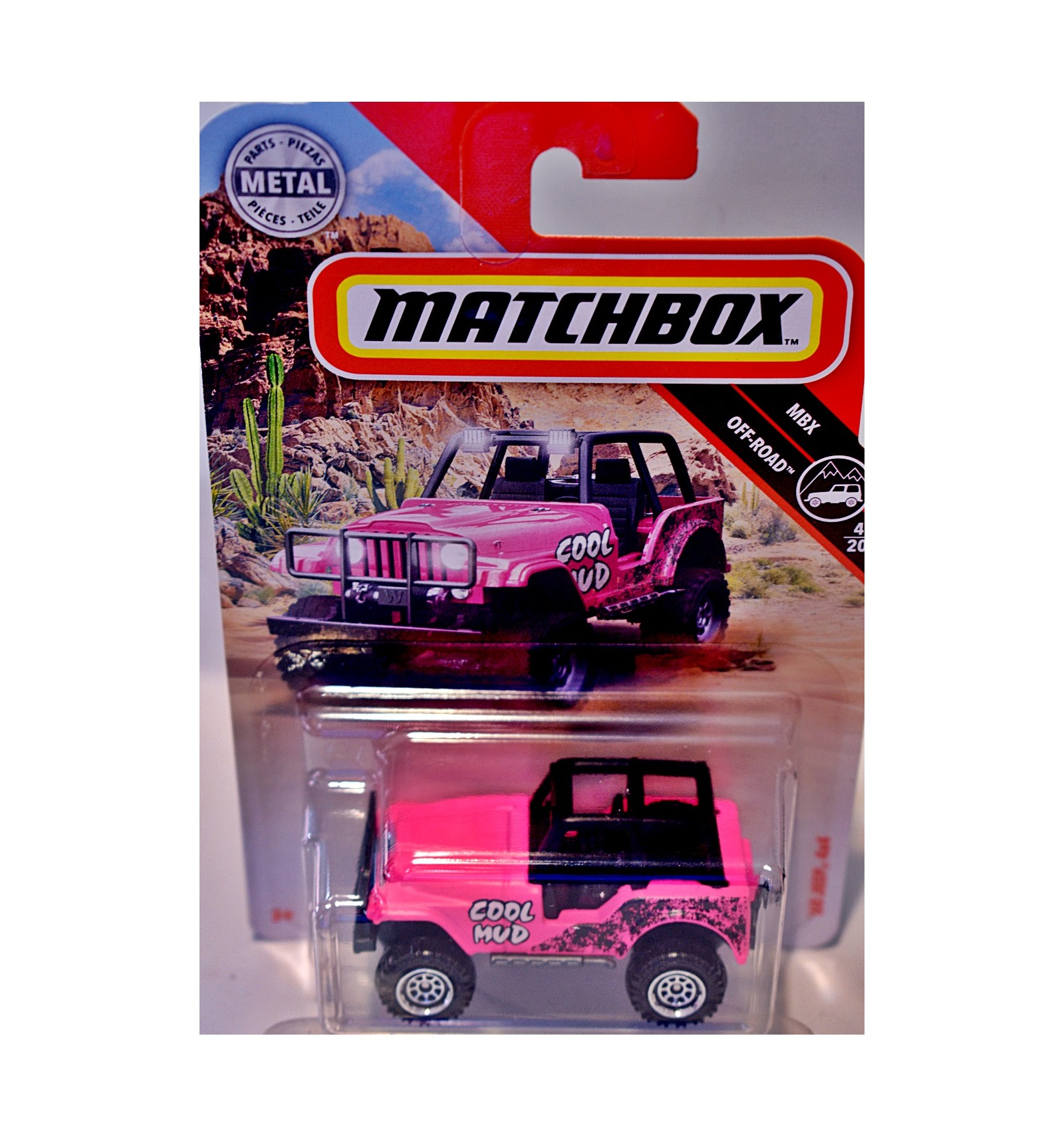 Matchbox Jeep 4x4   "Cool Mud" Blue