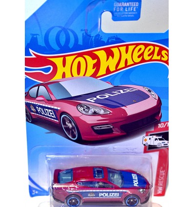 Hot Wheels - Porsche Panamera Polizei