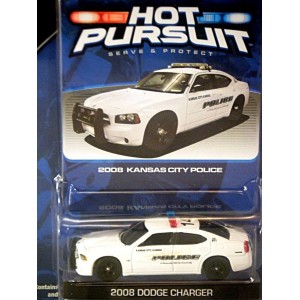 Greenlight Hot Pursuit Kansas City Police Dodge Charger Patrol Car