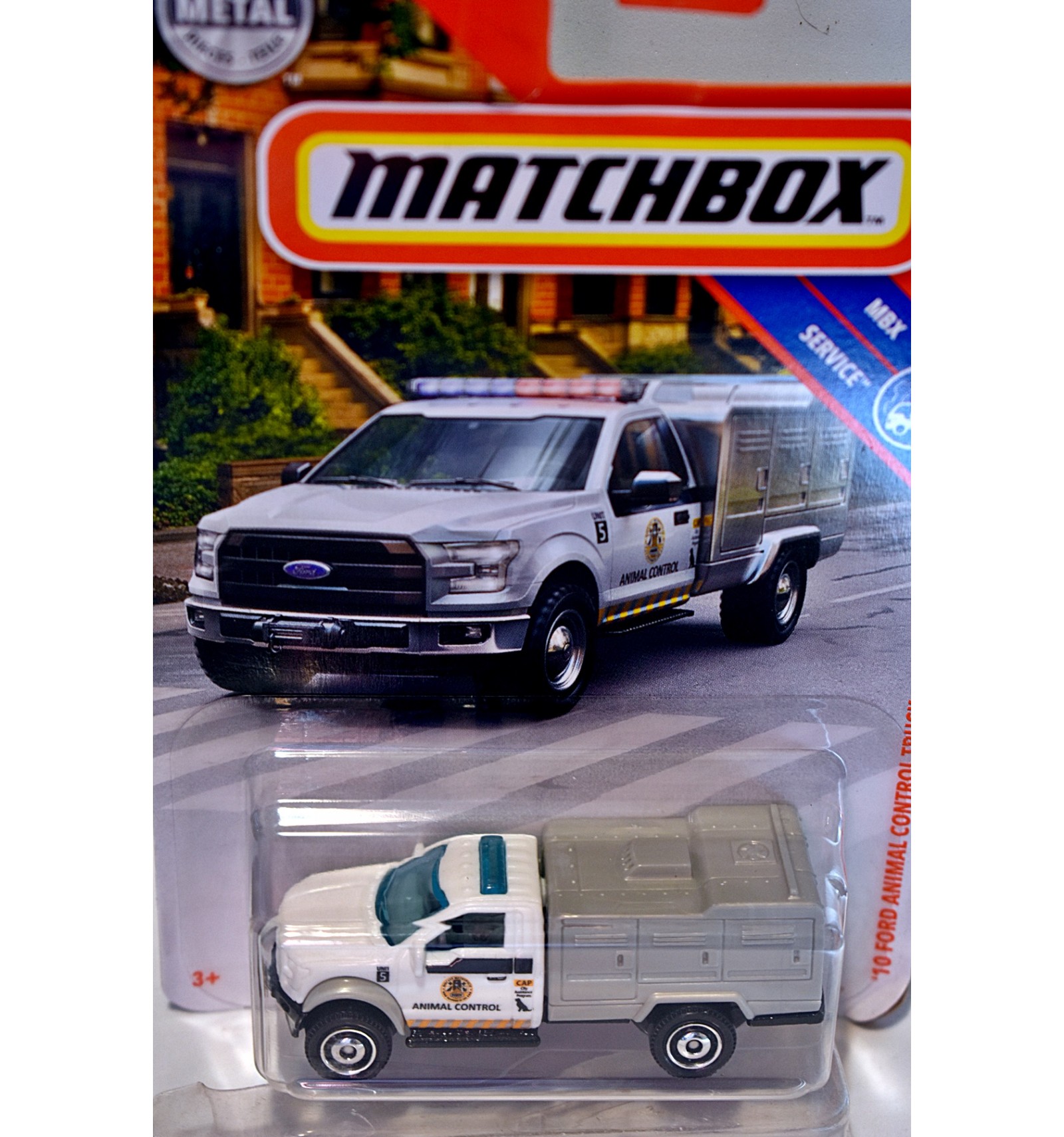 Ford animal control Truck Matchbox MBX Service 19/20 1:64 OVP nuevo 