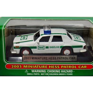 Hess - 2003 Miniature Hess Patrol Car