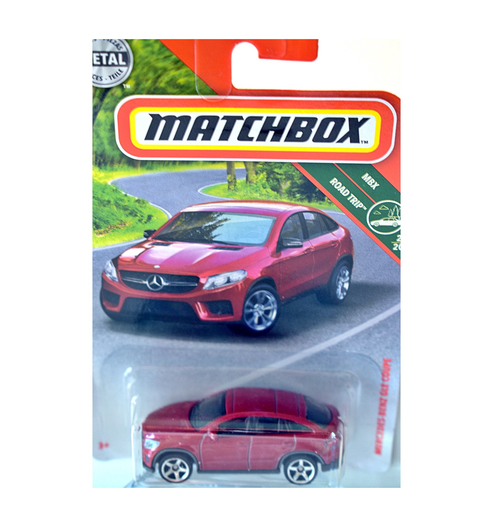 Mercedes-Benz GLE Coupe 2019 Matchbox Case N New! E42 RED