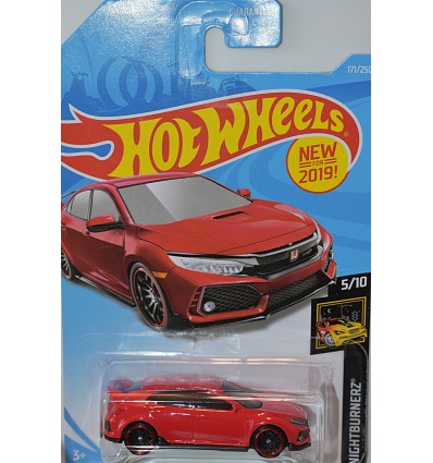 hot wheels honda civic type r white