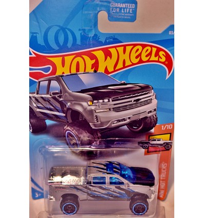 Hot Wheels- 2019 Chevrolet Silverado Trail Boss LT Pickup Truck