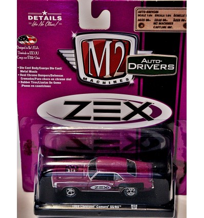 M2 Machines Drivers - ZEX 1969 Chevrolet Camaro Z28 SS/RS