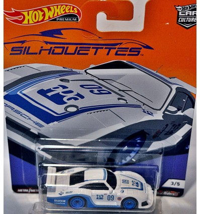 Hot Wheels Premium Silhouettes - 1973 PPG Porsche 935-78 - Global ...