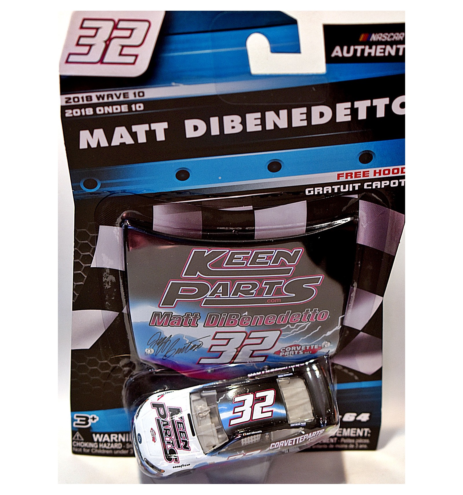 Lionel NASCAR Authentics Matt DiBenedetto Keen Parts Keen