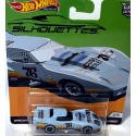 Hot Wheels Premium Silhouettes - 1976 Mancuso Racing Greenwood Chevrolet Corvette Road Racer