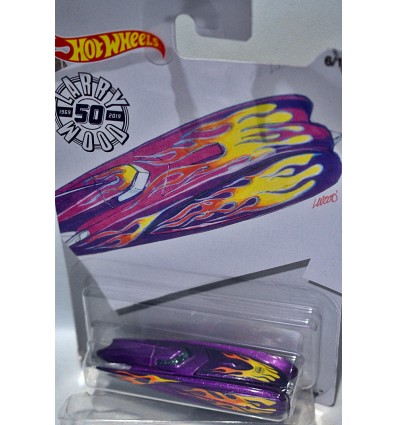 Hot Wheels Larry Wood 50th Anniversary set - Wild Thing Land Speed Race Car