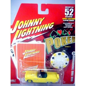 Johnny Lightning Poker - 1956 Ford Thunderbird
