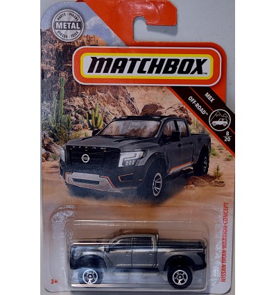 Matchbox Nissan Titan Warrior Pickup Truck