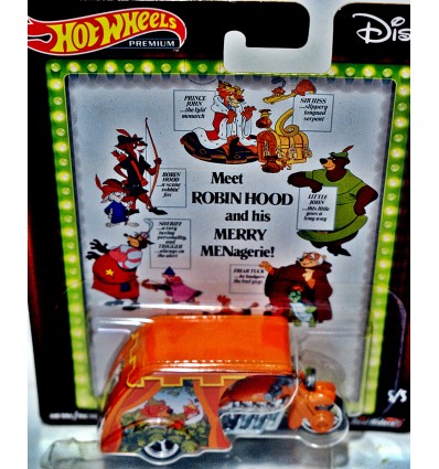 Hot Wheels Disney - Robin Hood - 3D-Livery Hot Rod Trike Motorcycle