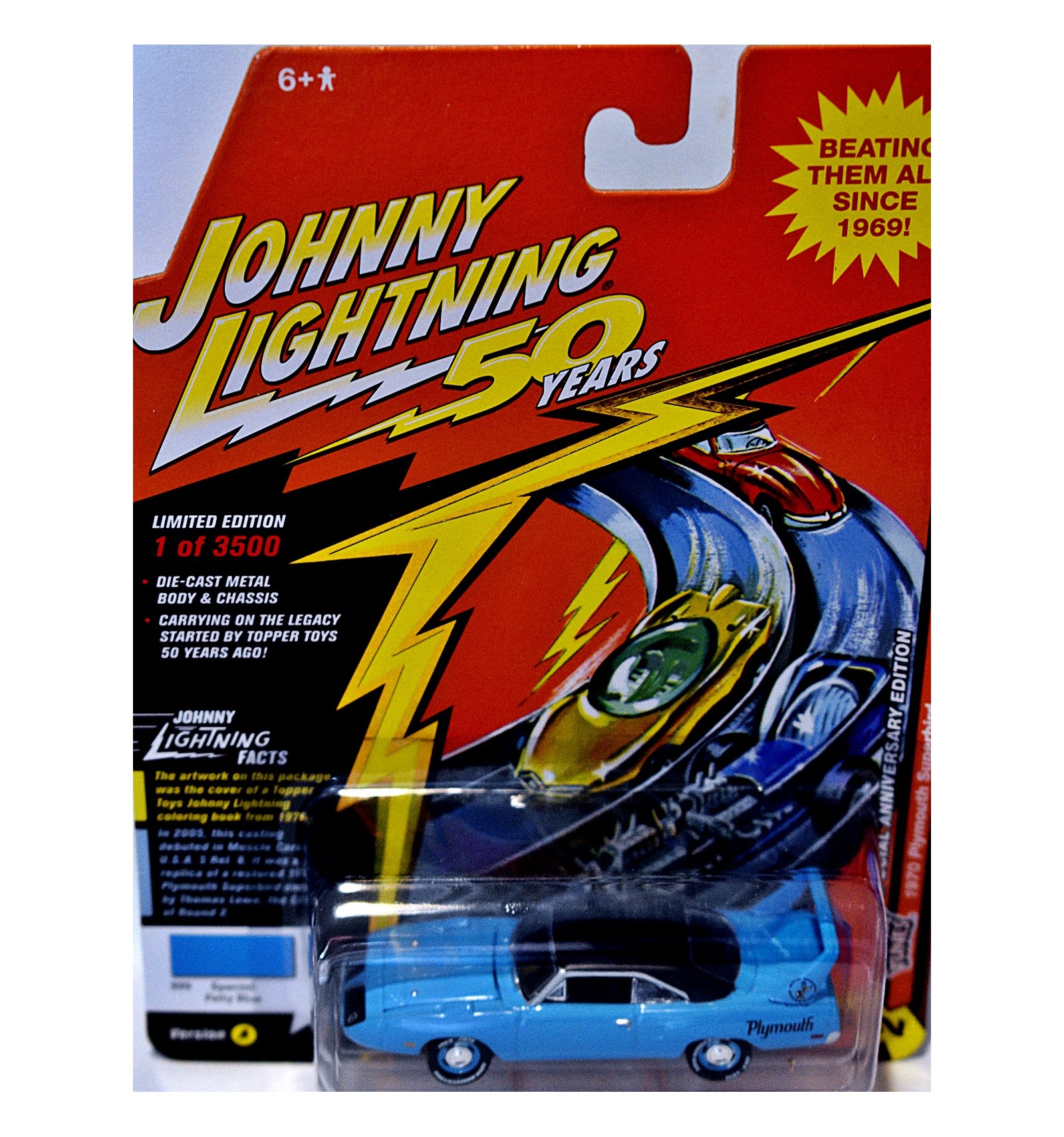 Details about   JOHNNY LIGHTNING JLPK011-1 1970 PLYMOUTH SUPERBIRD RED & DODGE CHALLENGER 