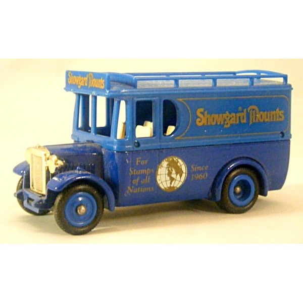 Lledo Promotional Models Showgard Mounts Delivery Truck Green Made in England 
