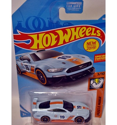 Hot Wheels - Gulf Racing Ford Mustang Road Racer