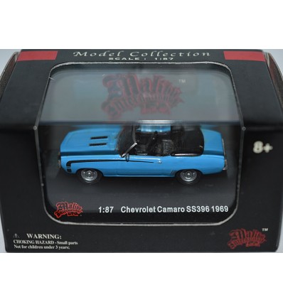 Malibu HO Scale 1969 Chevrolet Camaro SS-396 Convertible