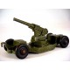 Tootsietoy Military - Army Four Wheel Cannon