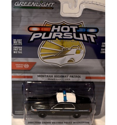 Greenlight - Hot Pursuit - Montana Highway Patrol Ford Crown Vic Police Interceptor