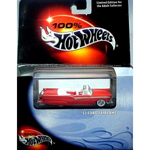 Hot Wheels - 100% Hot Wheels Series - 1957 Ford Fairlane Convertible