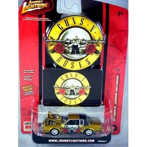 Johnny Lightning Rock Art Guns N' Roses Buick Grand National Regal