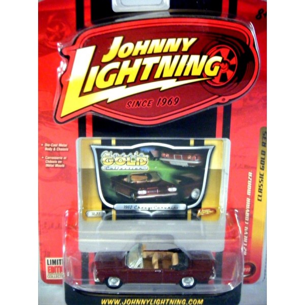 Johnny Lightning Classic Gold 1962 Chevrolet Corvair Convertible