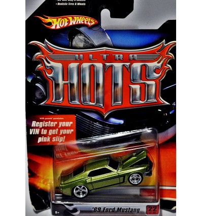 Hot Wheels Ultra 1969 Ford Mustang Fastback